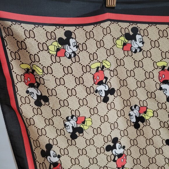 Disney Mickey Mouse Square Scarf - Picture 2 of 5